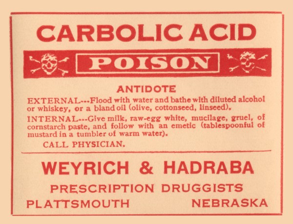 Carbolic Acid 1920