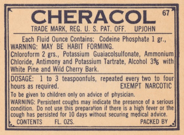 Cheracol 1920