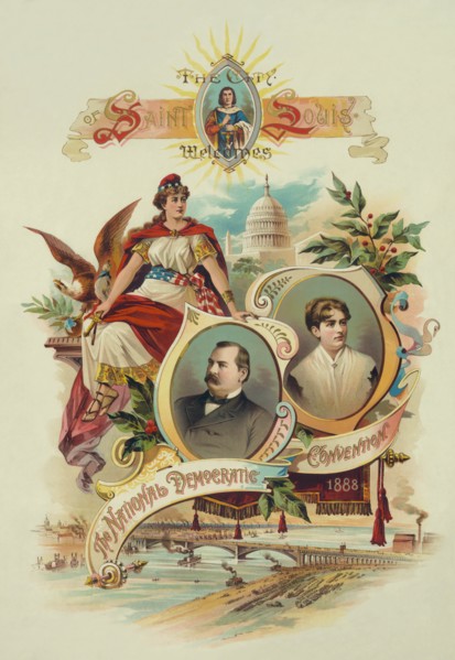 City of Saint Louis welcomes the National Democratic Convention, 1888 1888