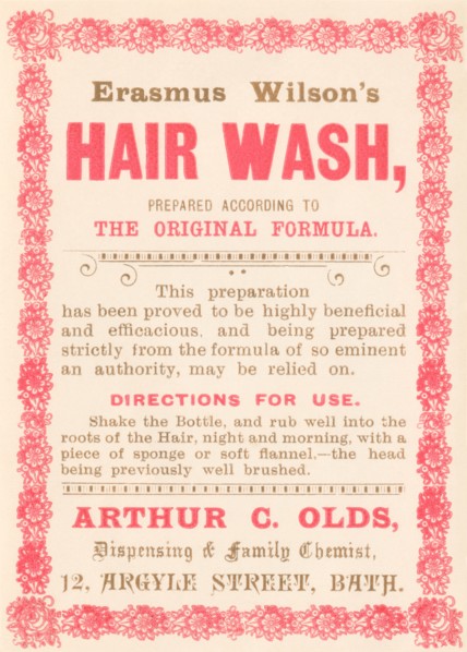 Erasmus Wilson's Hair Wash