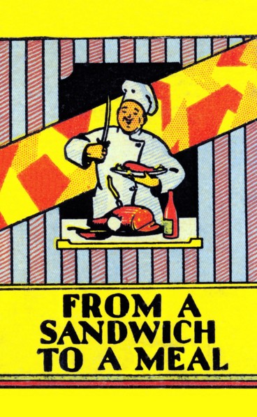 From A Sandwich to a Meal