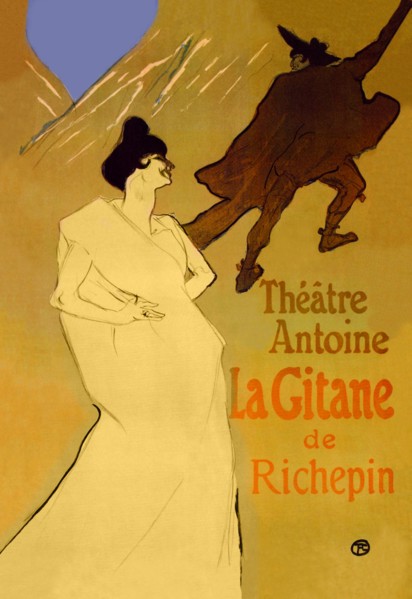 Gitane de Richepin: Theatre Antoine 1899