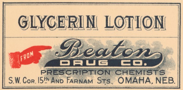 Glycerin Lotion 1920