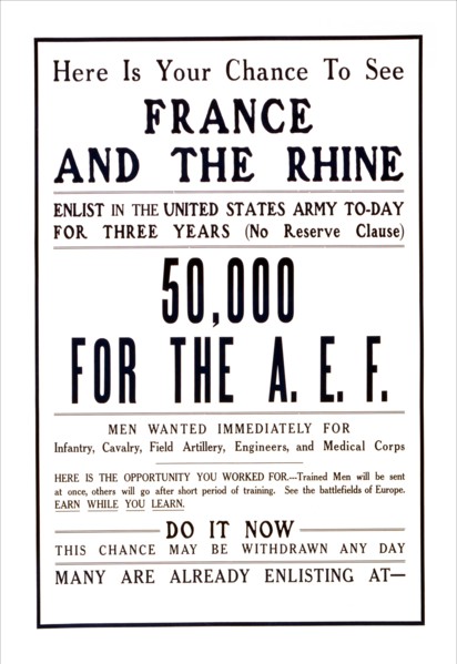 Here is your chance to see France 1917