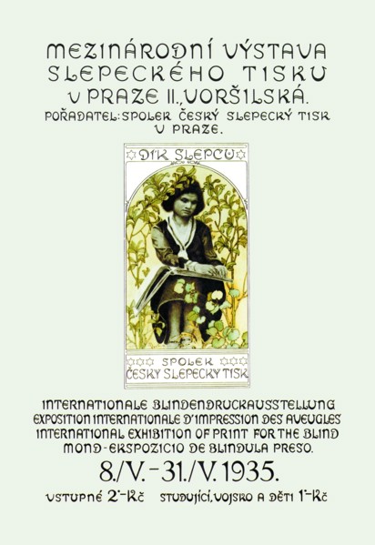 International Exhibition of Print for the Blind 1935