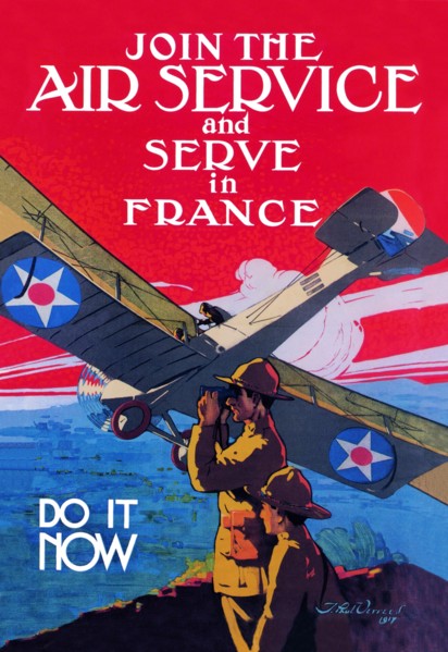Join the Air Service and Serve in France