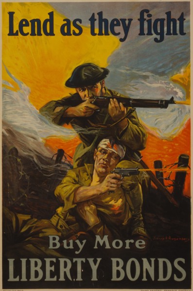 Lend as they fight - Buy more Liberty Bonds  1918