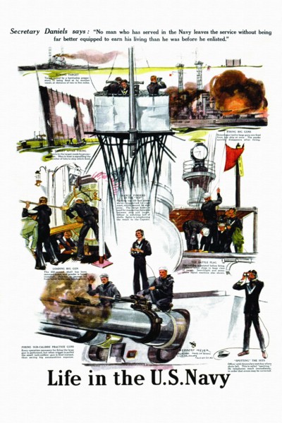 Life in the U.S. Navy 1917