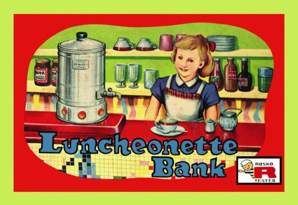 Luncheonette Bank 1950