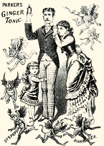 Parker's Ginger Tonic 1890