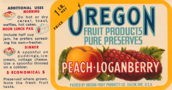 Peach - Loganberry Preserves