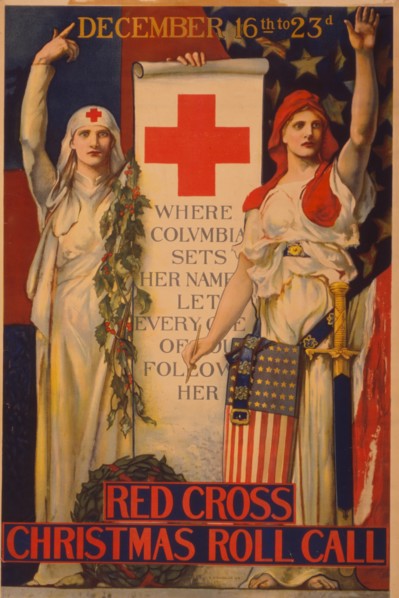 Red Cross Christmas roll call December 16th to 23rd  1918