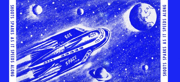 Rocket Space Ship 305 1950