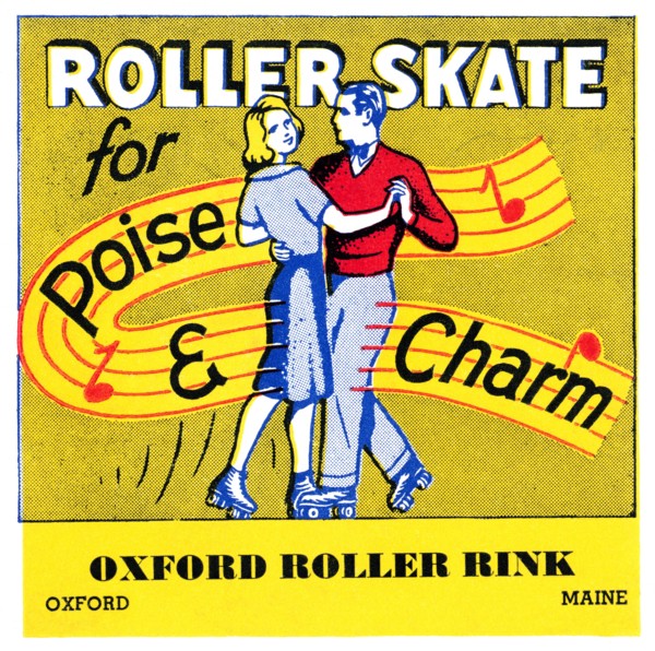 Roller Skate - Poise & Charm 1950