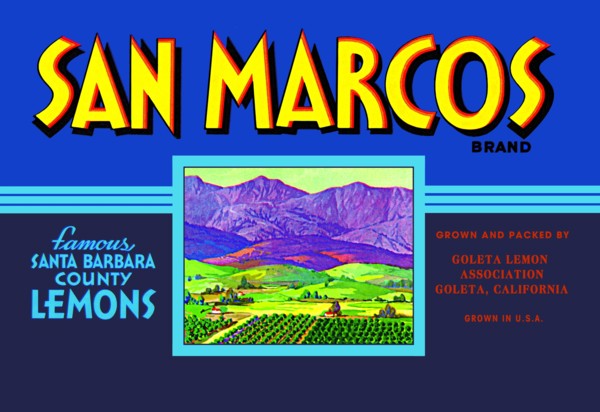 San Marcos Brand Lemons