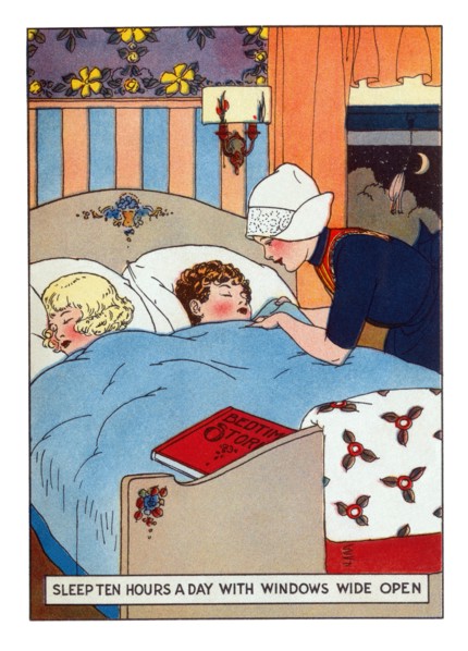 Sleep Ten Hours a Day with the Windows Wide Open 1926