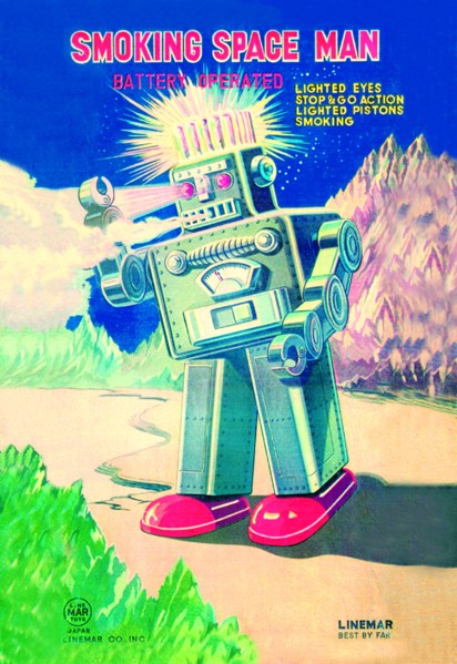 Smoking Space Man 1950