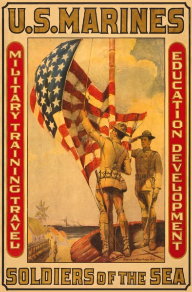 Soldiers of the Sea; Military Training Travel Education Development 1913