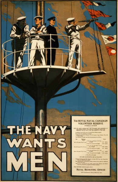 The navy wants men  1915