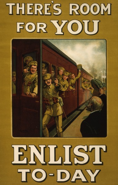 There's room for you. Enlist to-day 1915