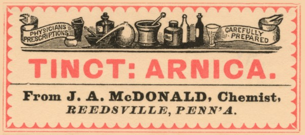 Tincture: Arnica
