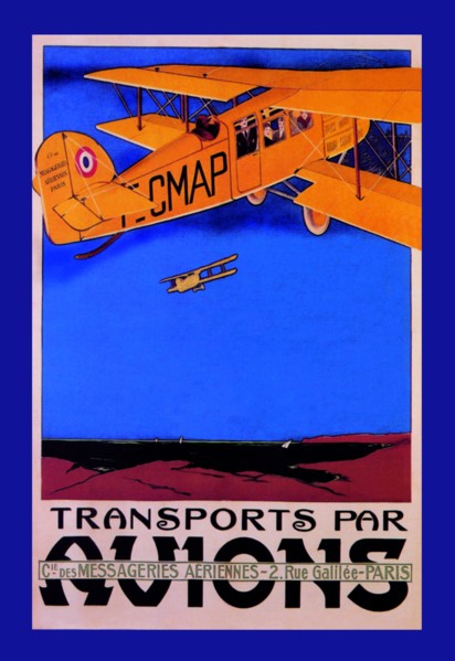 Transports par Avions 1922