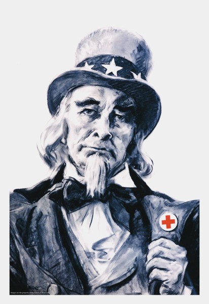 Uncle Sam for the Red Cross 1940