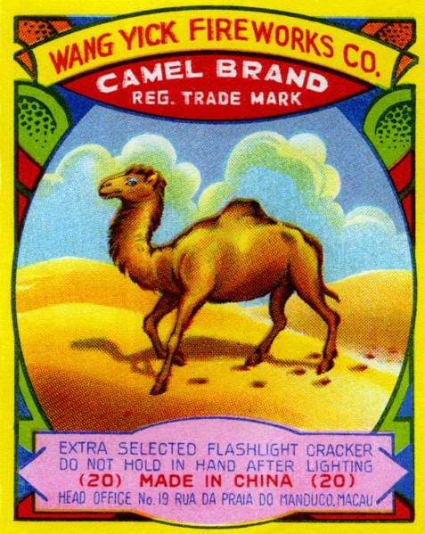 Wang Yick Fireworks Camel Brand