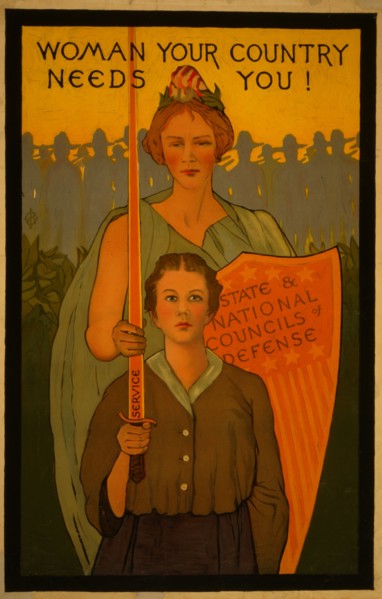 Woman your country needs you!  1917