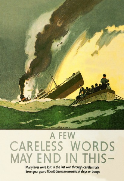 Few Careless Words May End In This