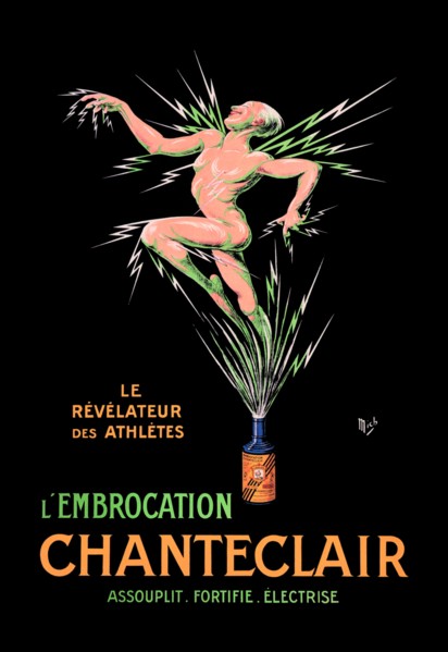 Embrocation Chanteclair 1910