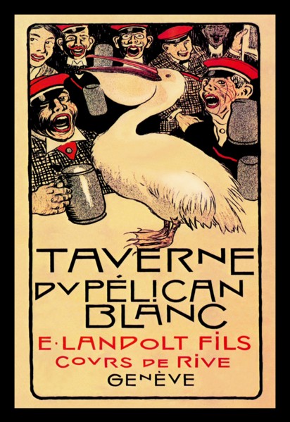 Taverne du Pelican Blanc 1893
