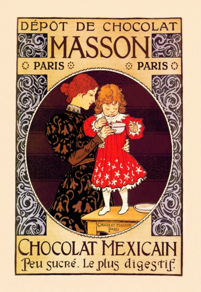 Depot de Chocolat Masson: Chocolat Mexicain 1897