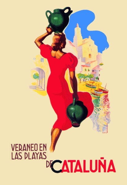 Veraneo en las playas de Cataluna