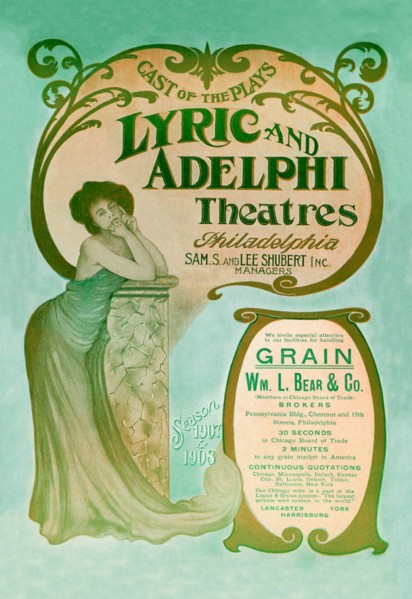 Lyric And Adelphi Theatres 1900