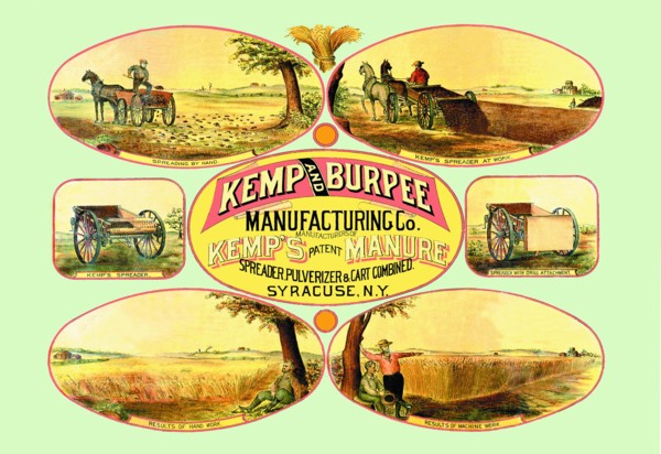 Kemp's Patent Manure Spreader