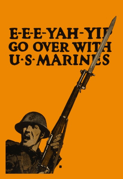 E e e yah yip Go Over with U S Marines