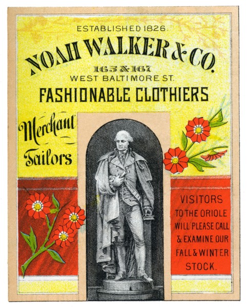 Noah Walker & Co. Fashionable Clothiers
