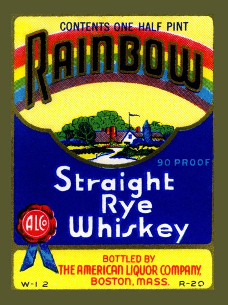 Rainbow Straight Rye Whiskey