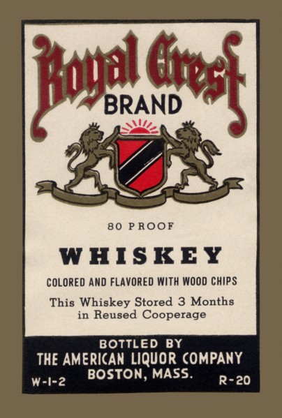 Royal Crest Brand Whiskey