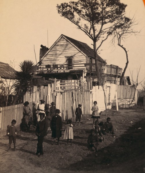 Black quarter, Savannah, Ga. 1886
