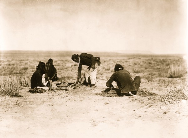 Preparing the sweat 1905
