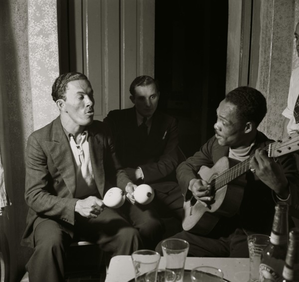 Itinerant musicians in a bar. Rio Piedras, Puerto Rico 1937