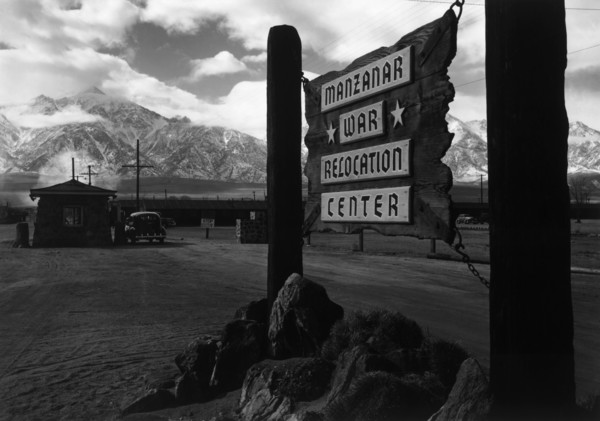 Entrance to Manzanar 1943