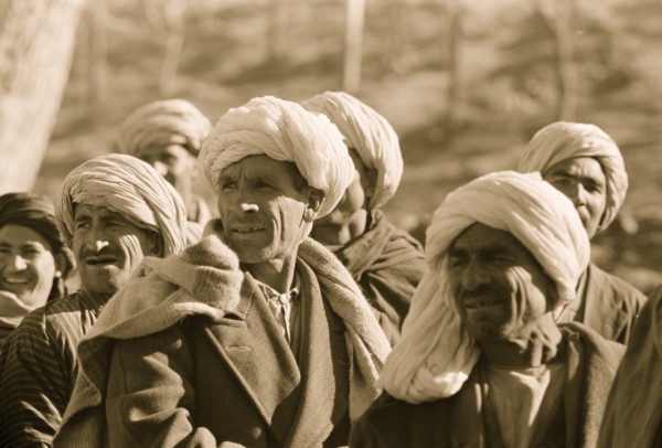 Afghanis during Visitation of President Eisenhower to Kabul 1959