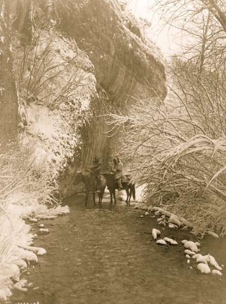 Approaching winter--Apsaroke 1908