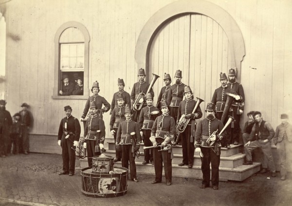 Band of 10th Veteran Reserve Corps, Washington, D.C., April, 1865 1865