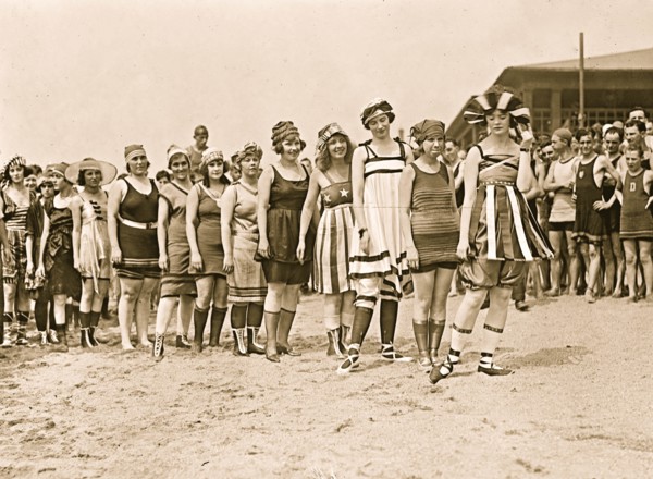 Bathing Beach Parade 1919