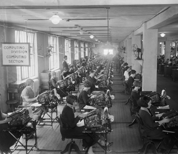 Bonus Bureau, Computing Divison, 1924