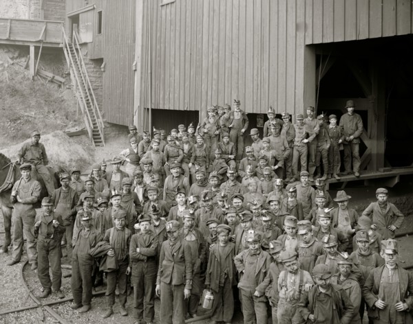 Breaker boys, Woodward coal breakers, Kingston, Pa 1895